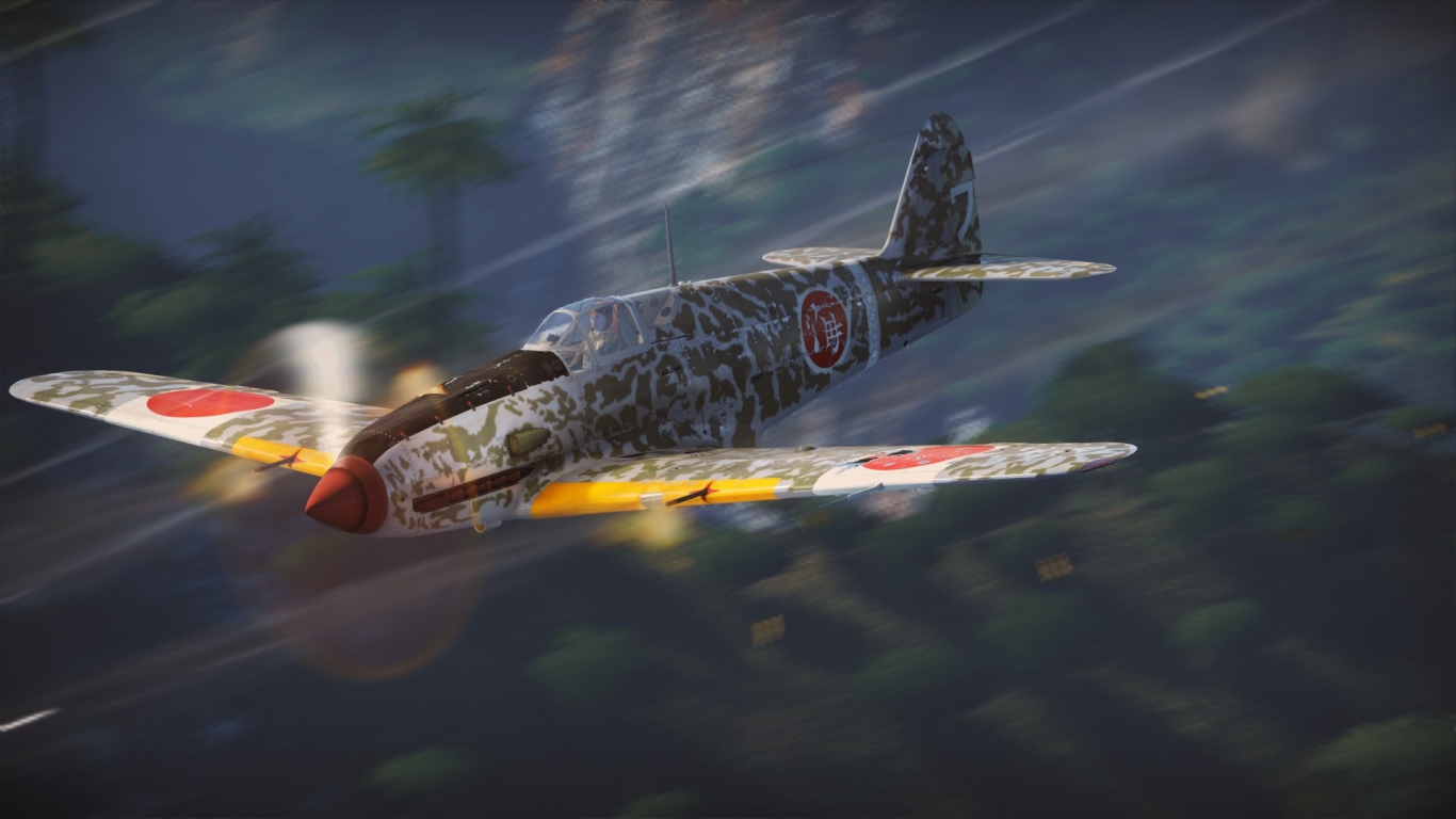 War Thunder самый быстрый самолет из Японии