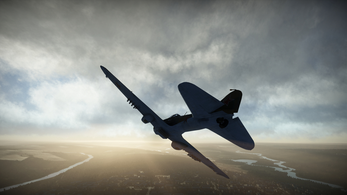 War Thunder истребитель патрулирует