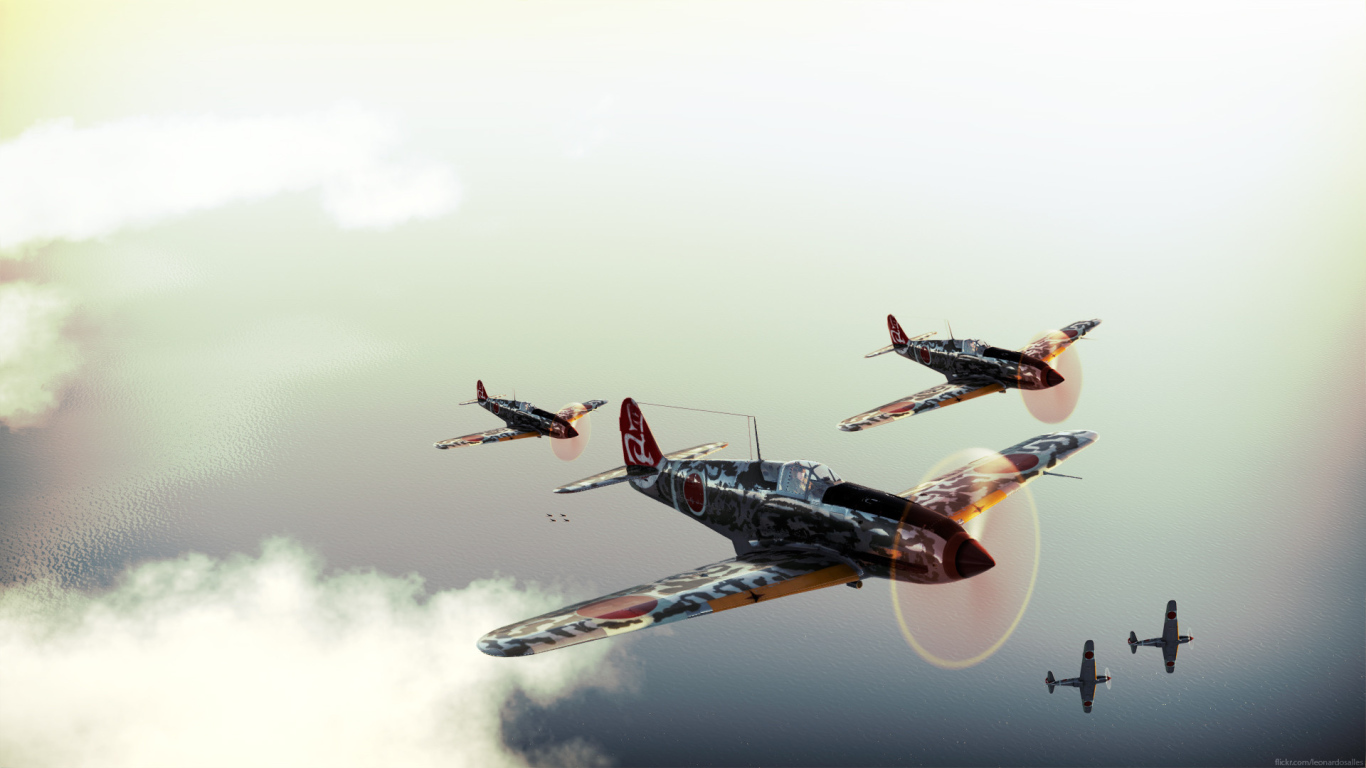 War Thunder истребители из Японии