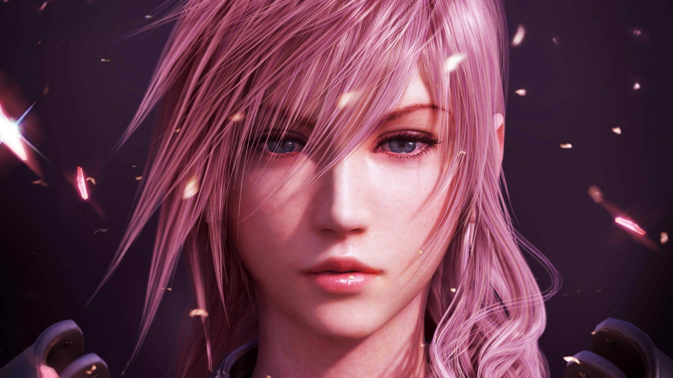 Розовый портрет