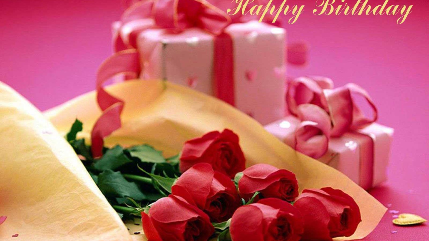 Красивая открытка на день рождения