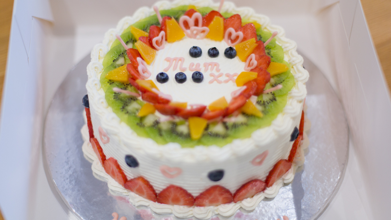 Красивый торт для мамы на день рождения