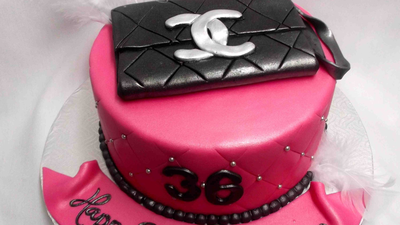 Шанель торт на день рождения