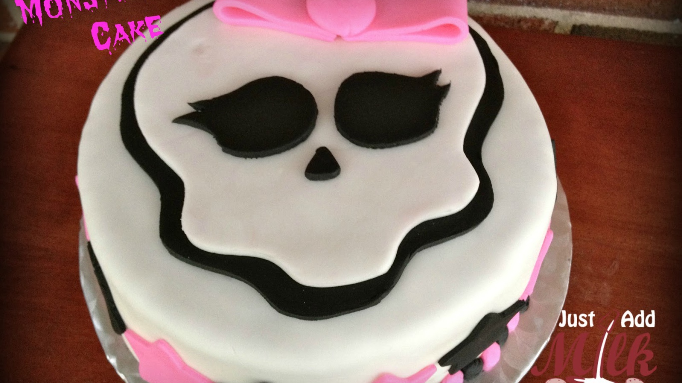 Монстр торт на день рождения