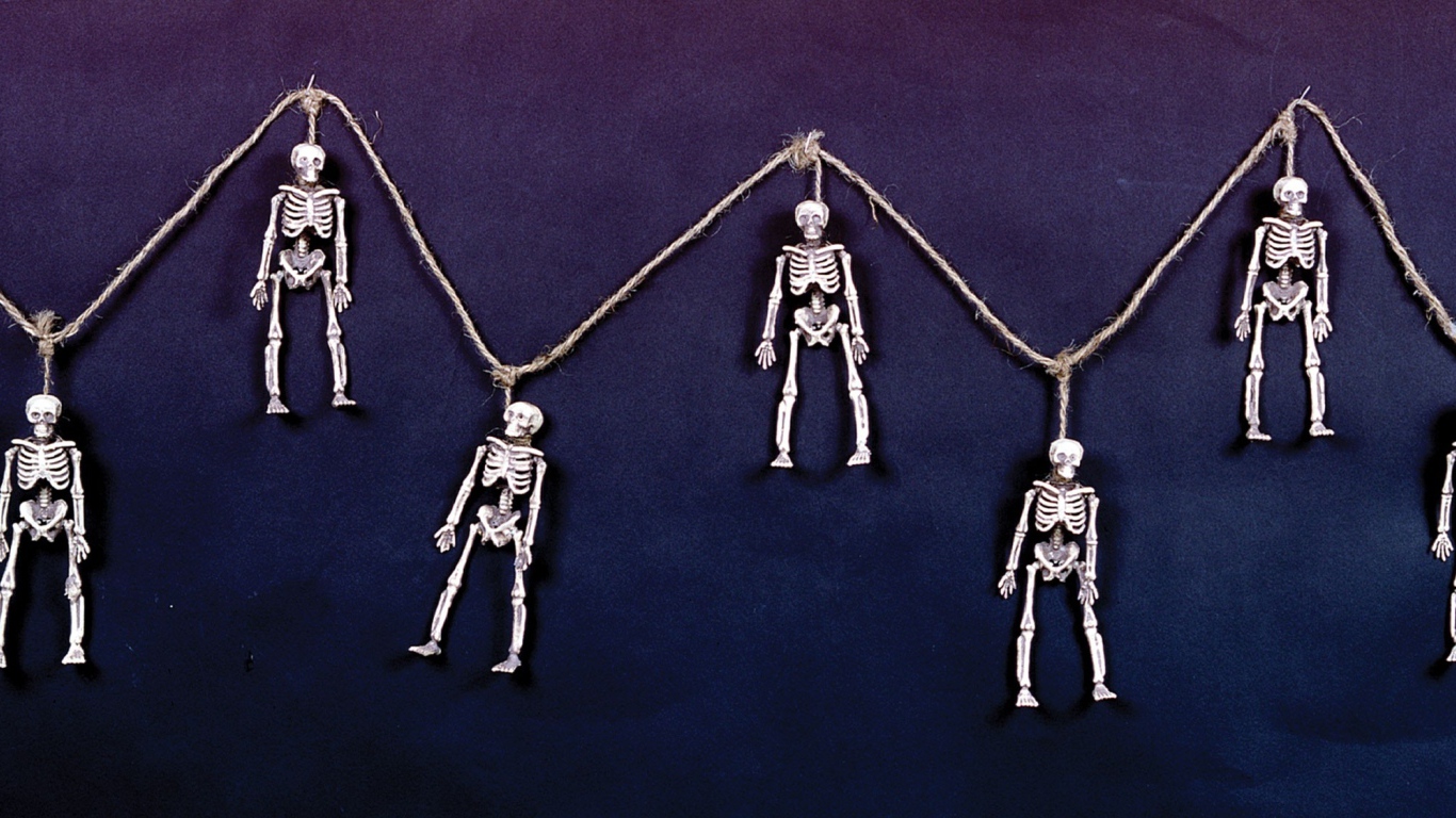 Гирлянда на хэллоуин