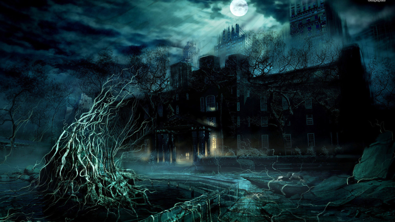 Хэллоуин Особняк с привидениями