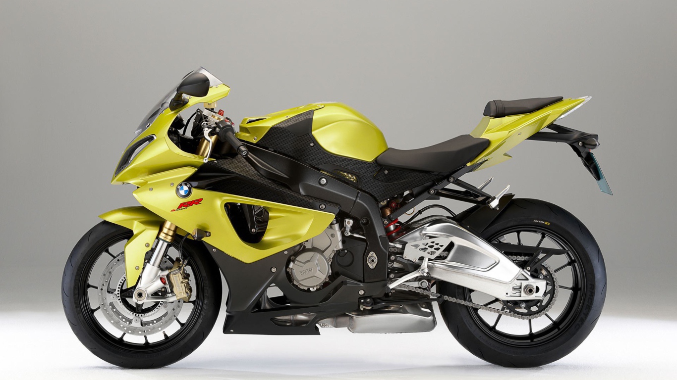 Желтый Мотоцикл BMW