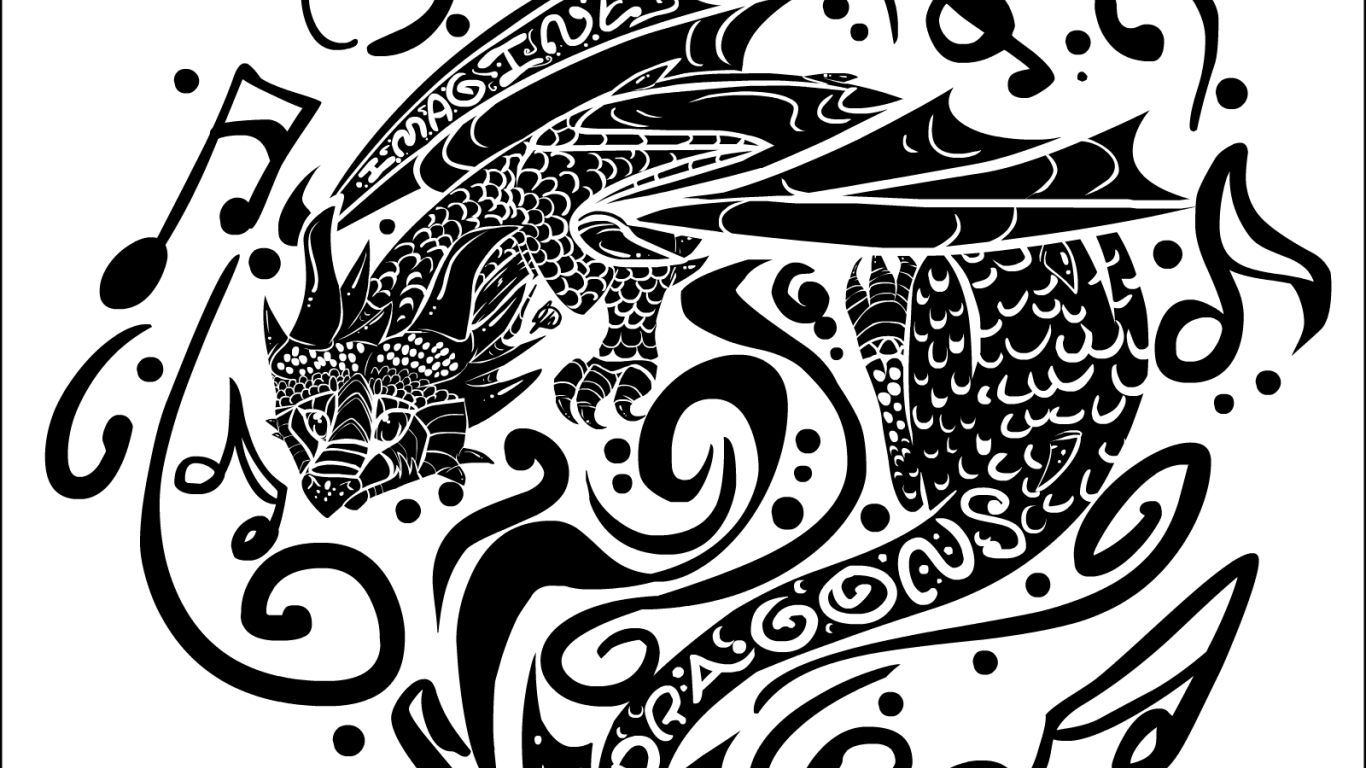 Imagine Dragons: татуировка знак группы