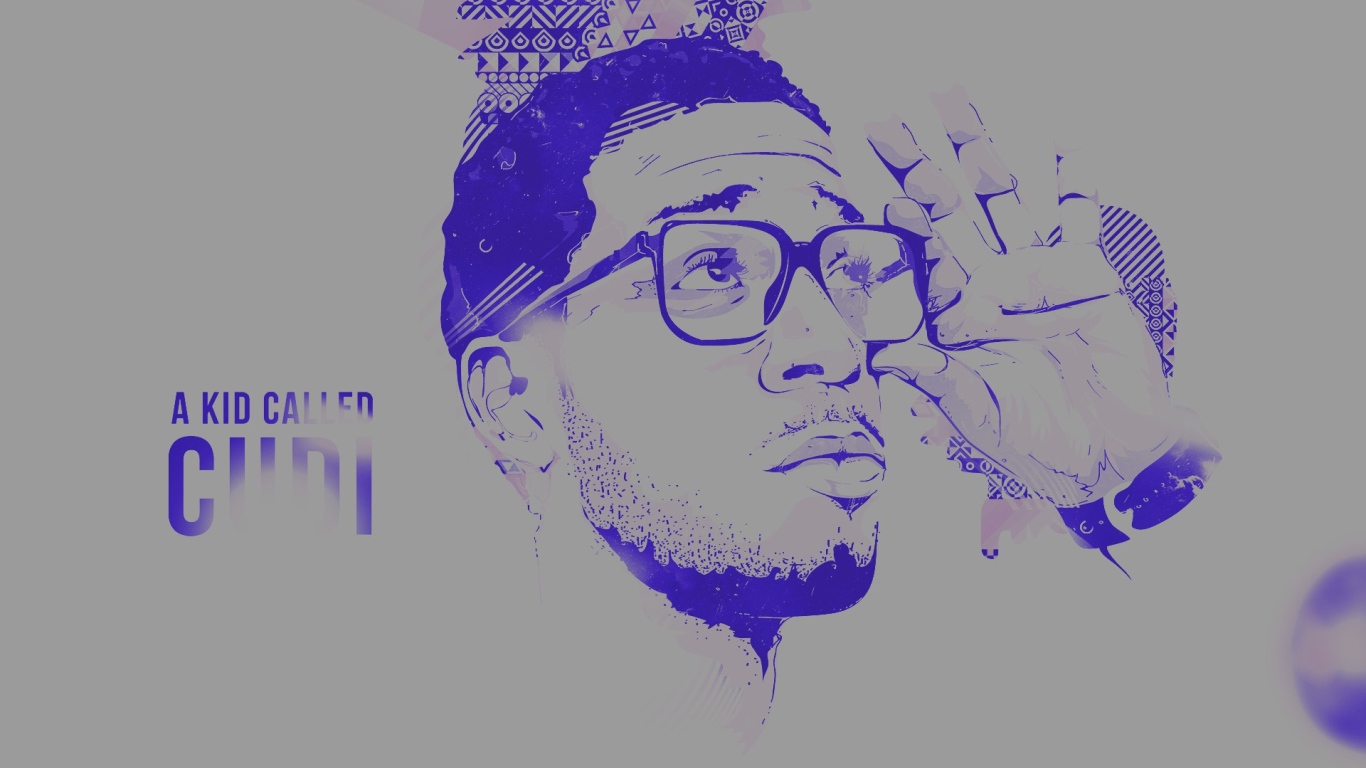 Kid Cudi в фиолетовом