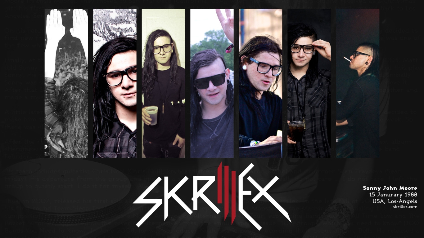Skrillex моменты жизни