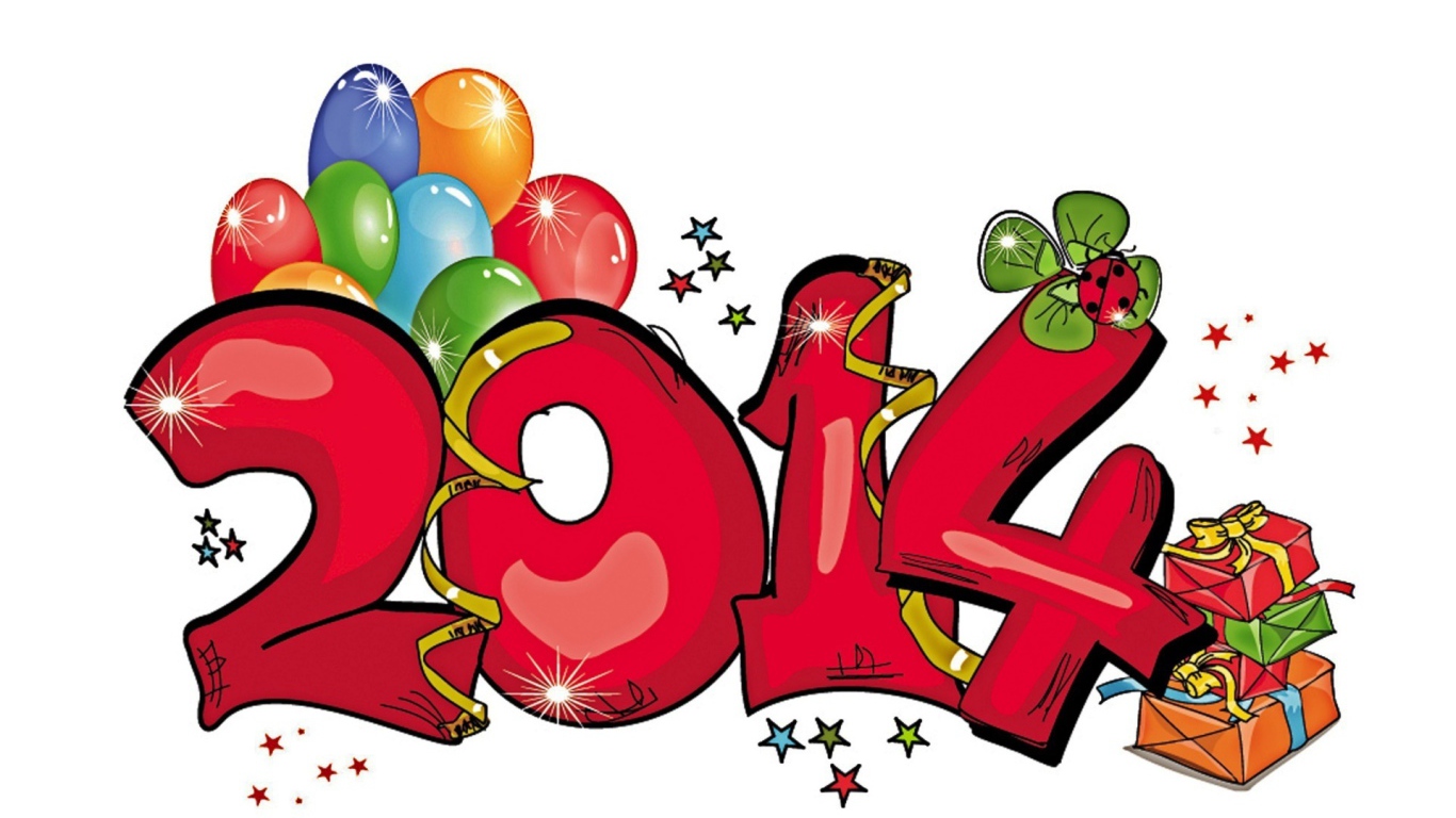 2014, красивый рисунок