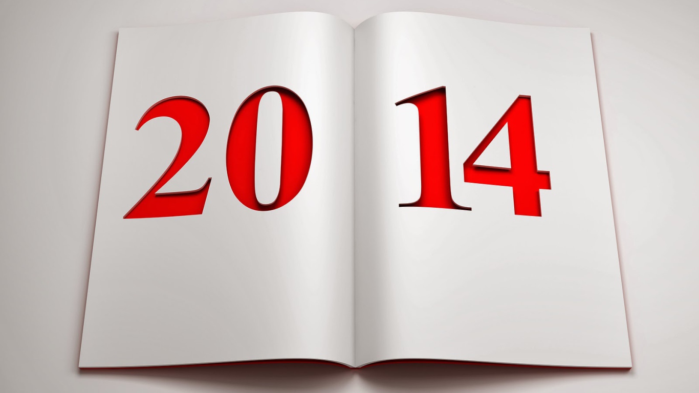 2014, красным по белому