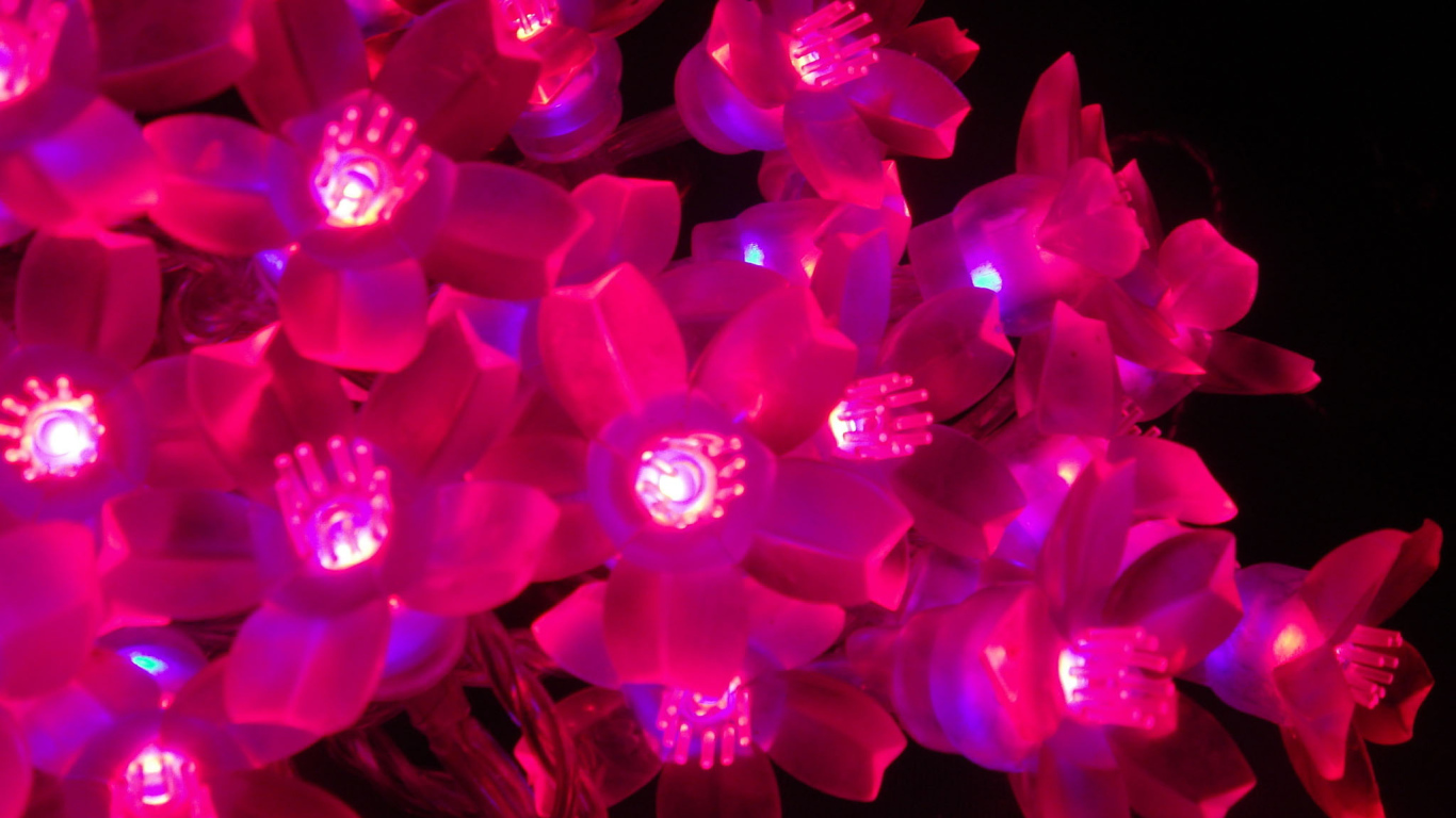 Цветы искусственные гирлянды