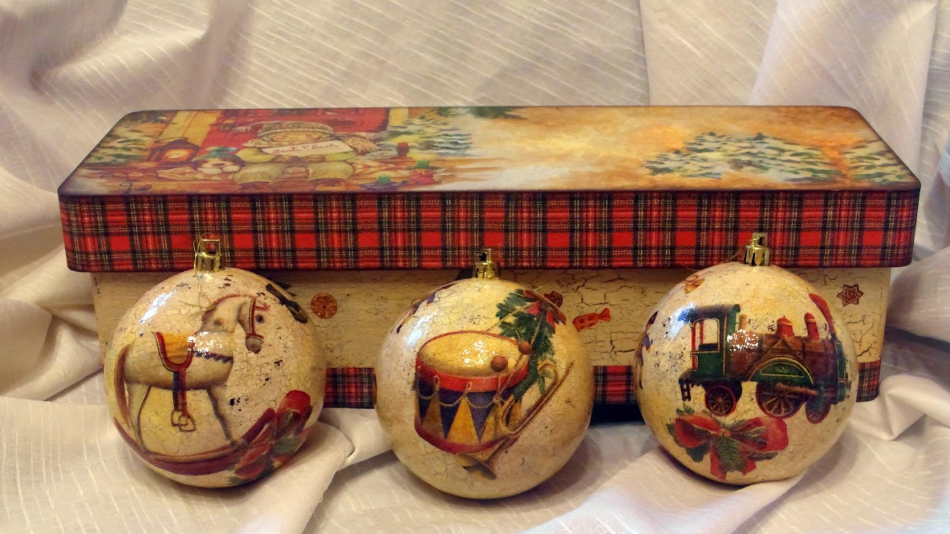 Елочные игрушки зимняя сказка