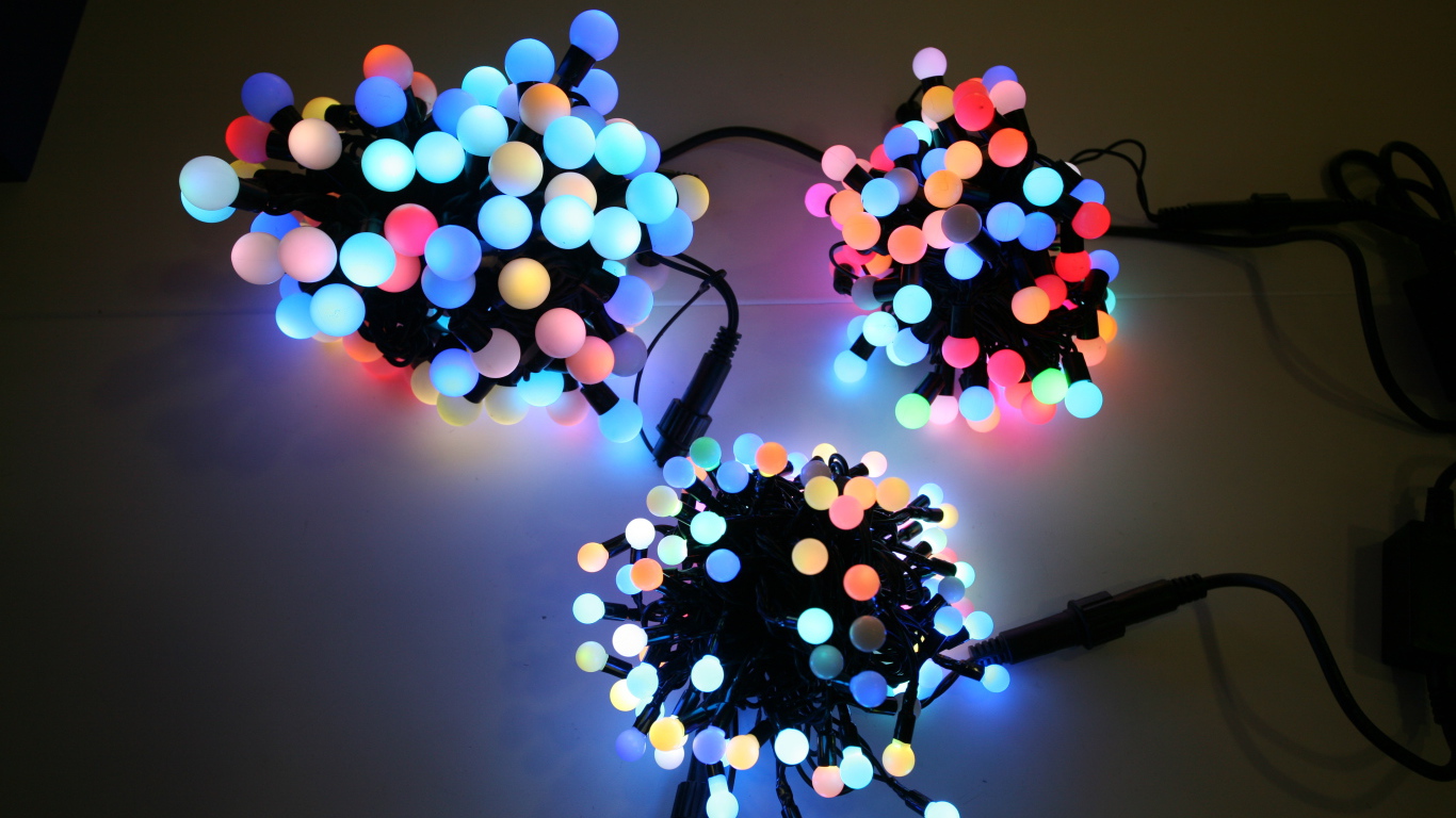 Новогодние гирлянды светодиодные