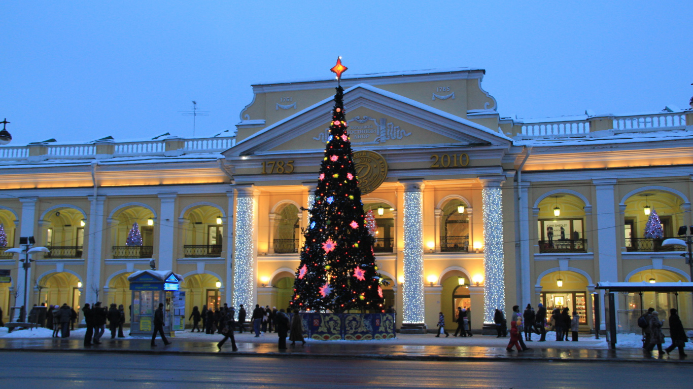 Новогодняя елка 2014 в Санкт-Петербурге