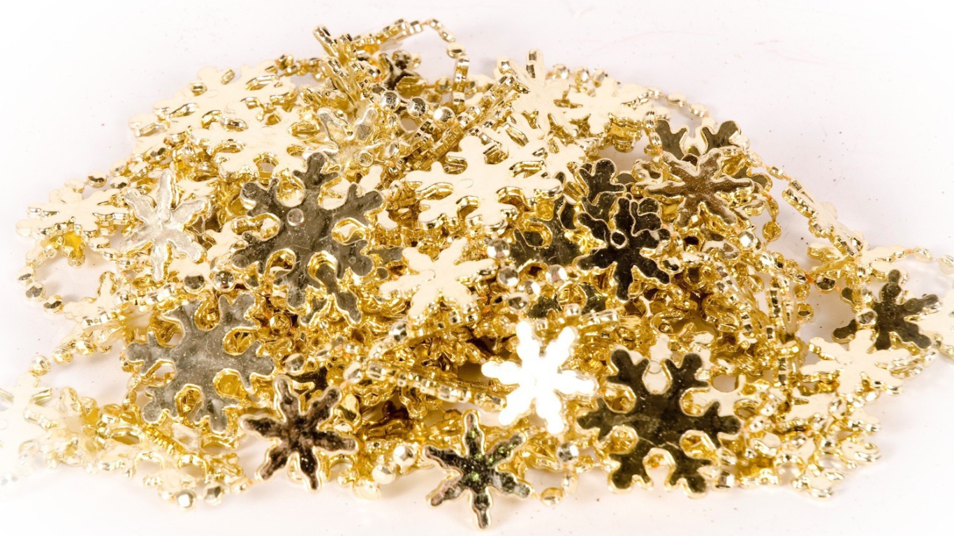 Гирлянда золотая