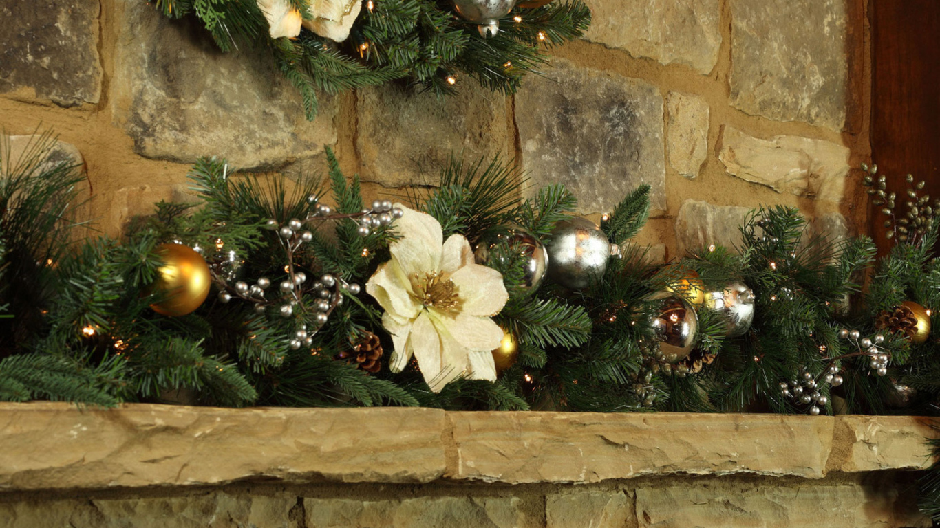 Гирлянды из хвои