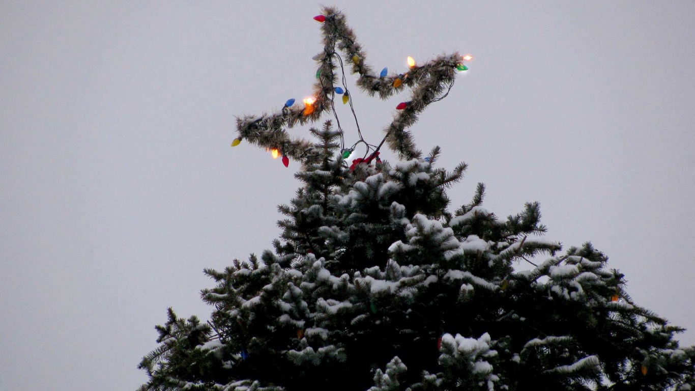 Звезда новогодней елки