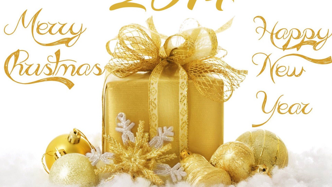 С Новым годом 2014 лошади