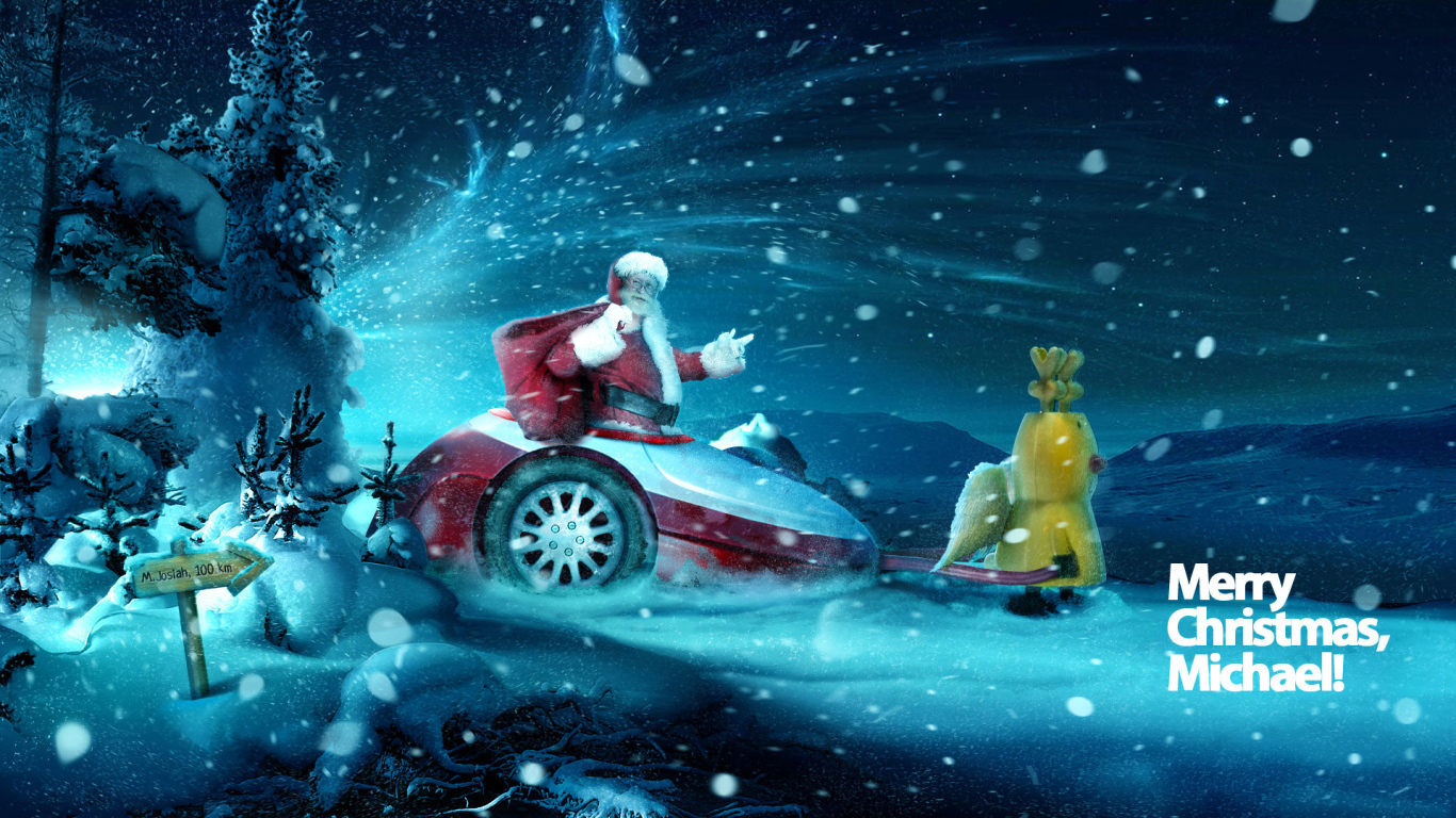 Bолшебный дед мороз