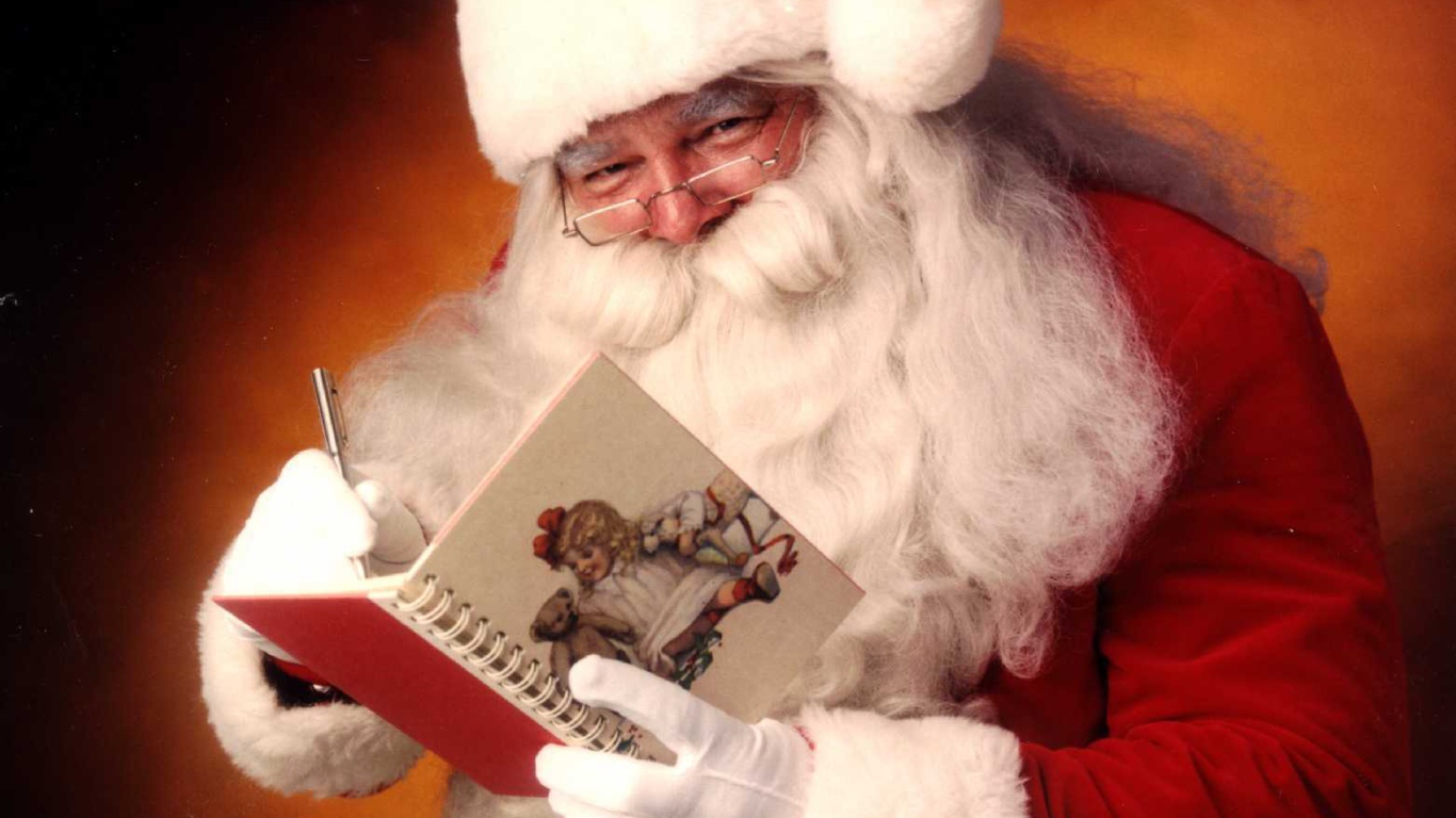 Kрасный дед мороз