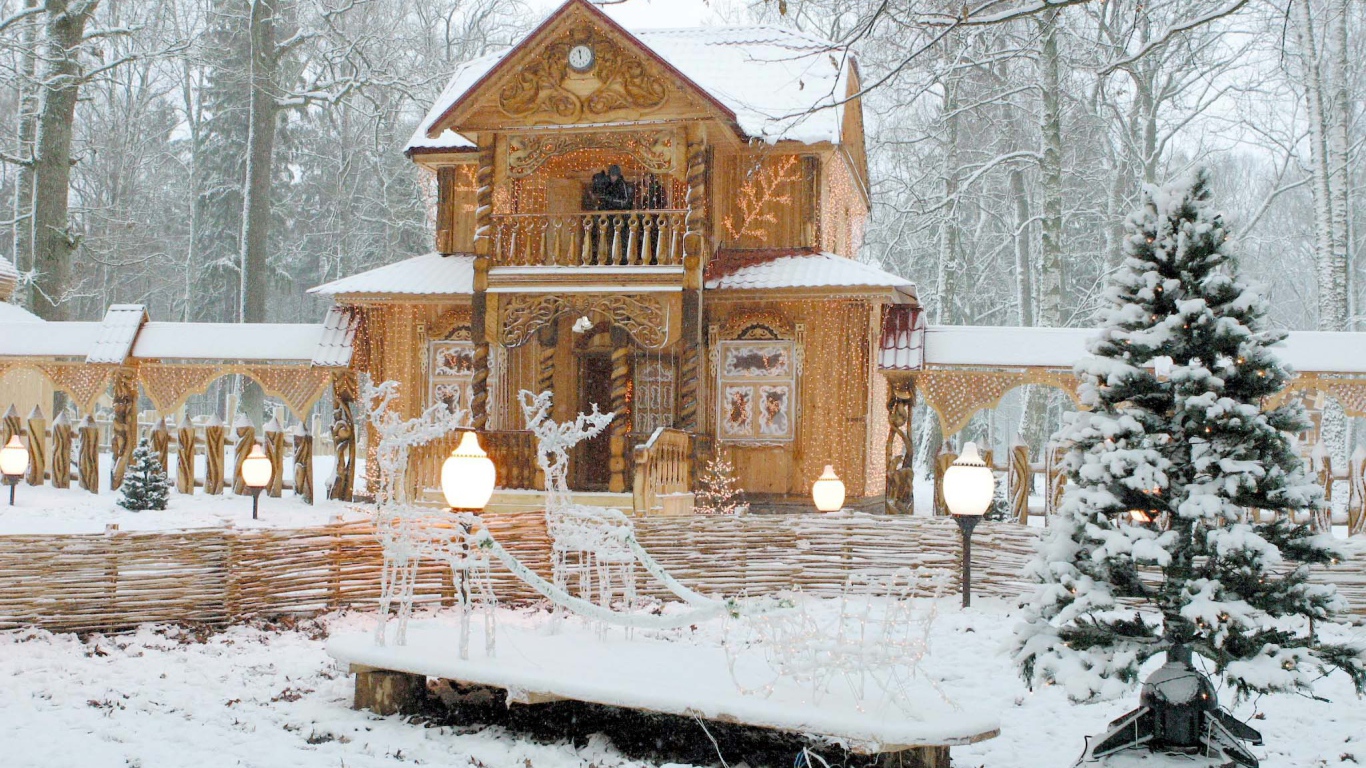 Pезиденция деда мороза