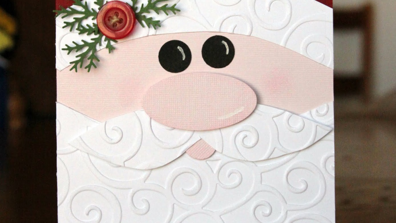 Дед мороз из бумаги