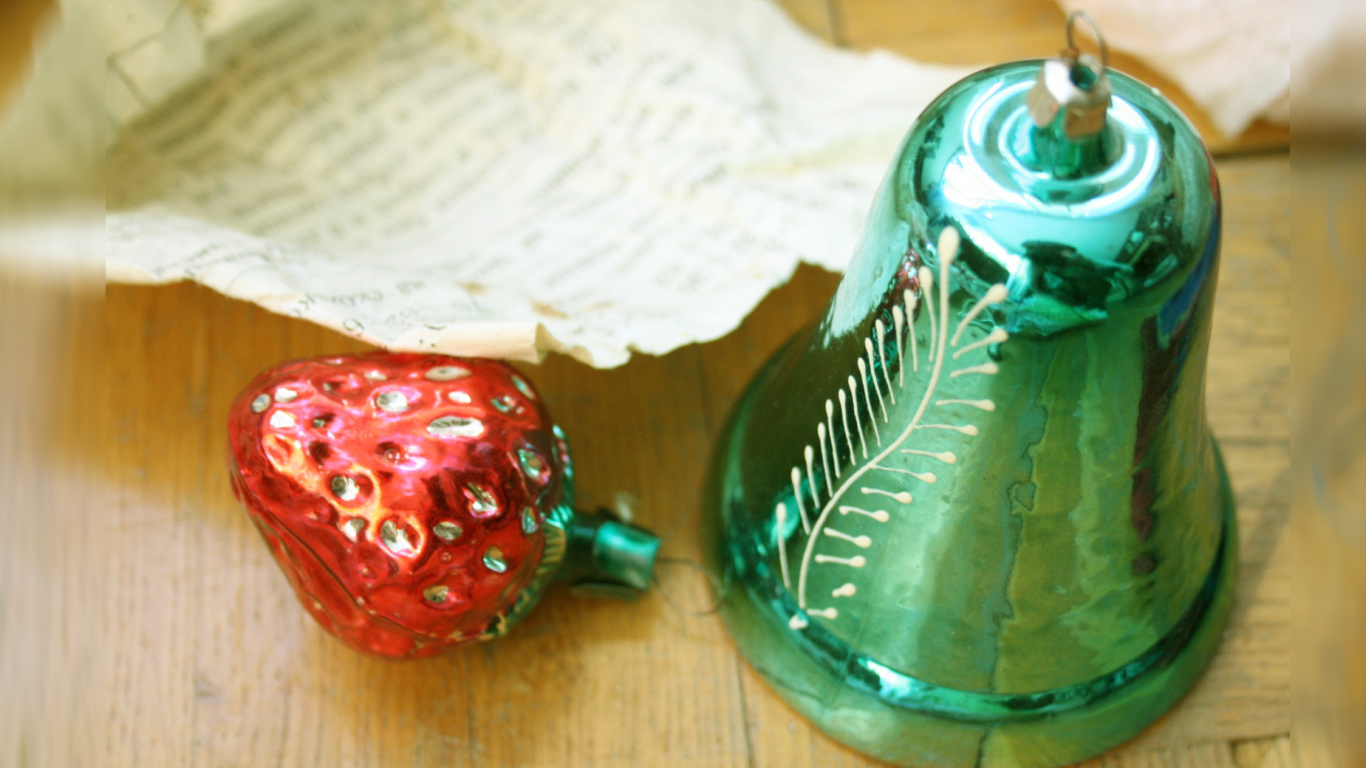 Cтаринные елочные игрушки