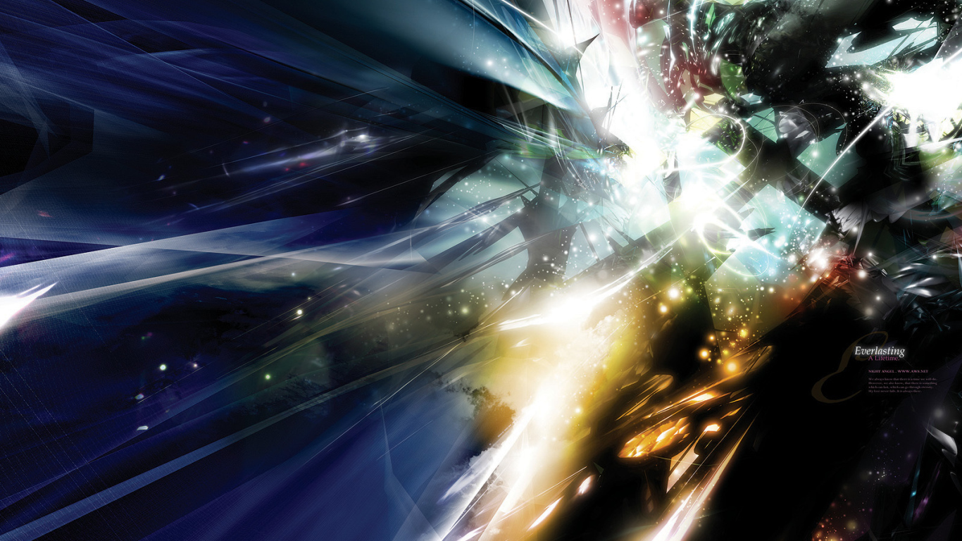 Абстракция кристалы