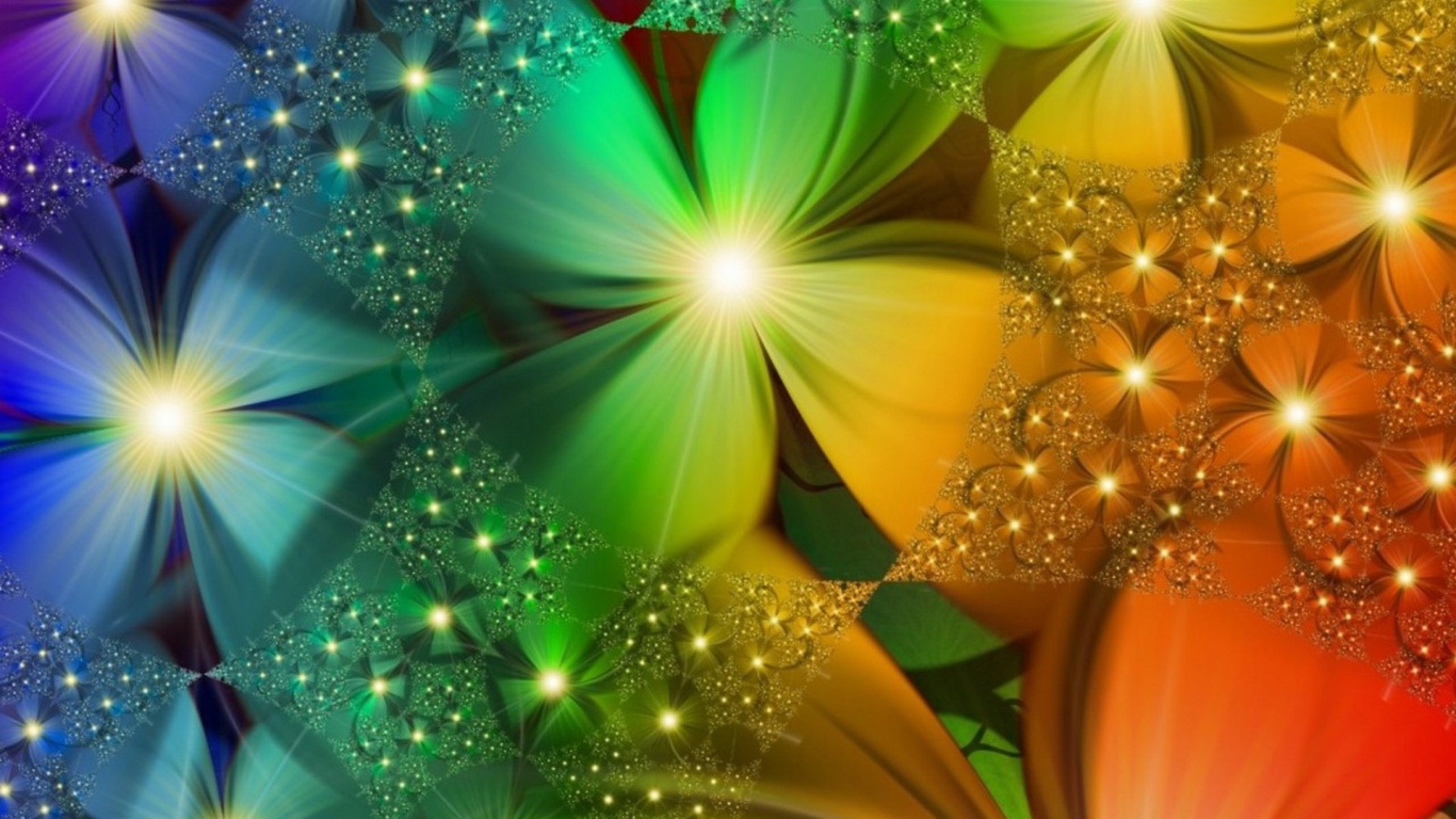 Абстрактное многоцветие