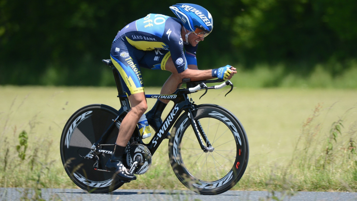 Велогонщик Альберто Контадор