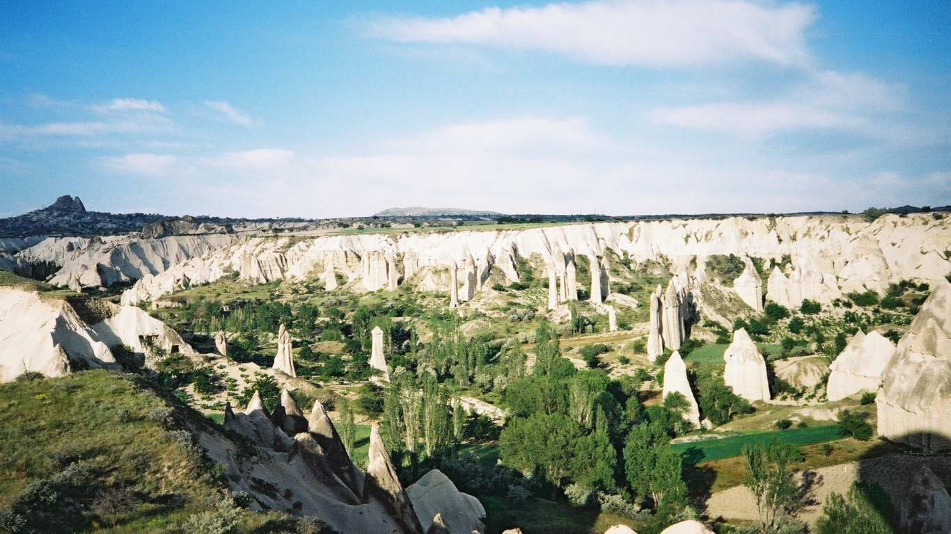 Волшебные дымоходы Турции удивительный пейзаж