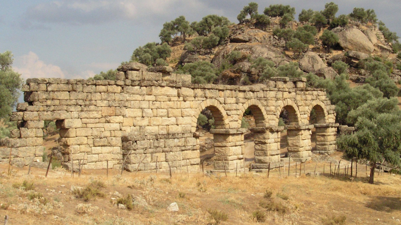 Руины Агора Турция