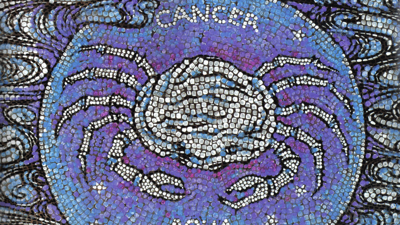 Рак, мозаика