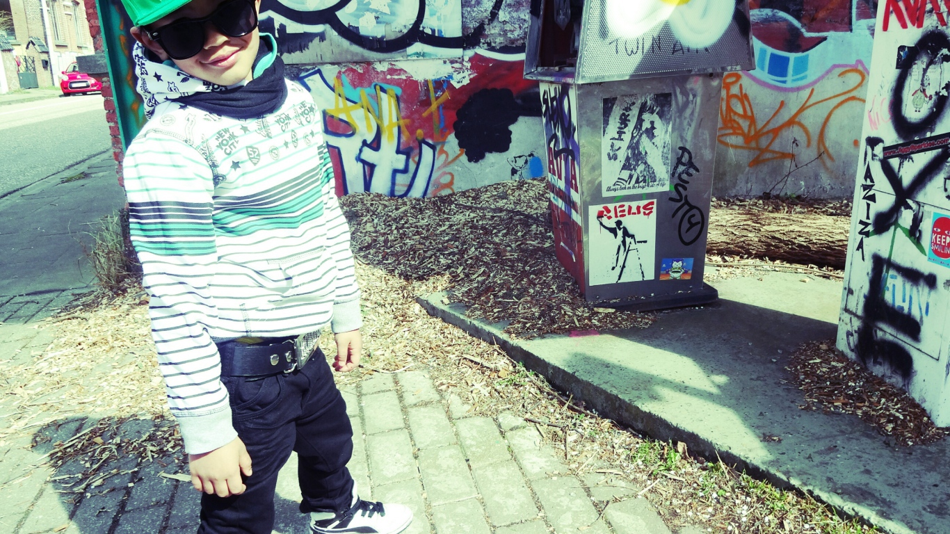 Ребёнок, стиль swag