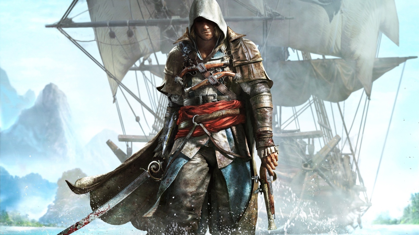 Assassin's creed IV после битвы