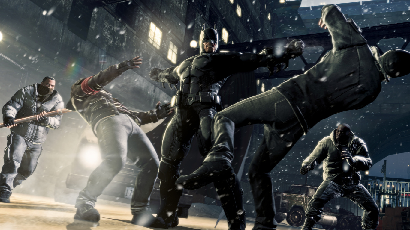 Batman: Arkham Origins в действии