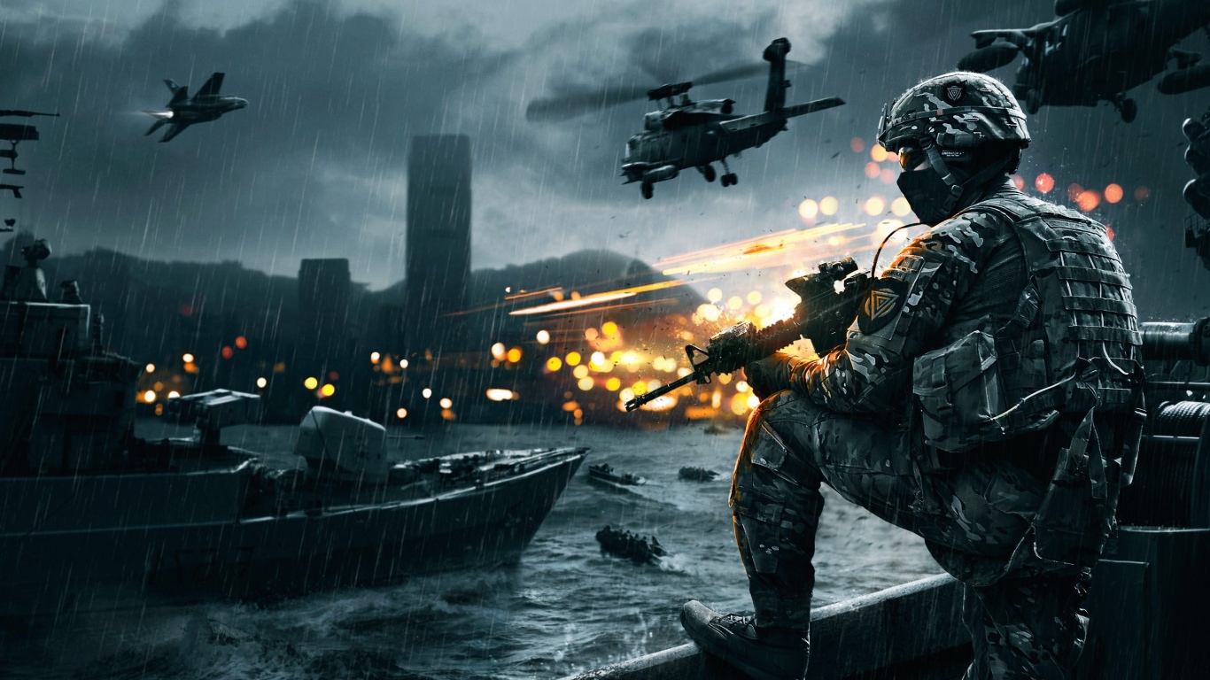 Battlefield 4 снайпер флота