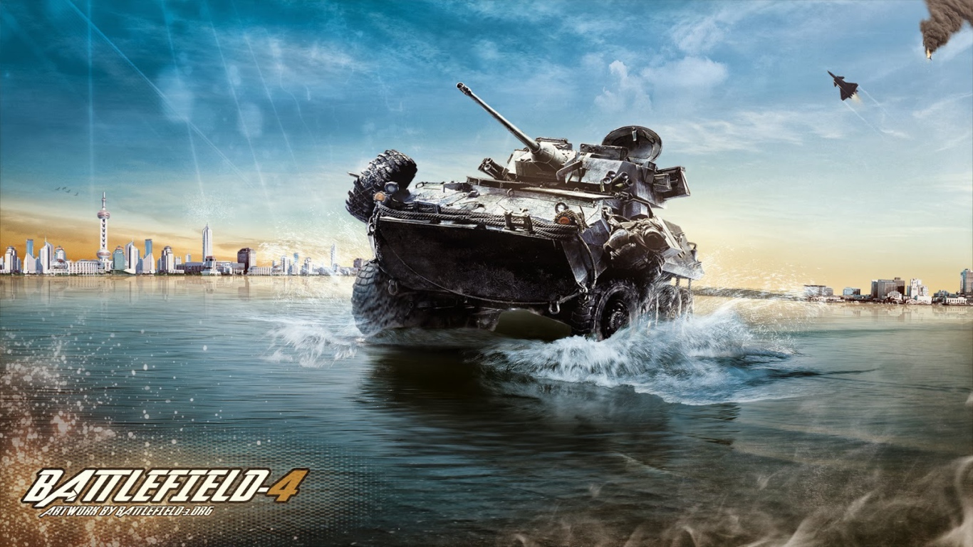  Battlefield 4 военная машина