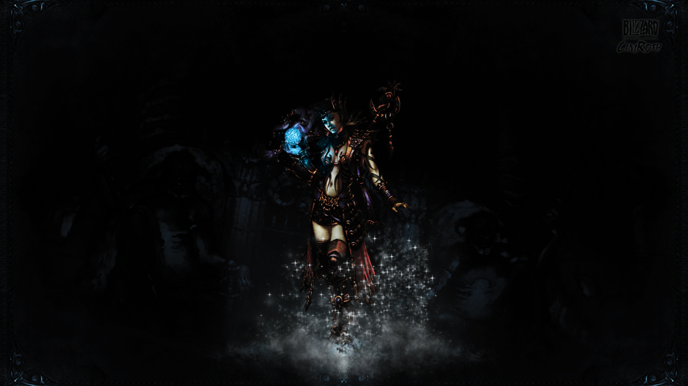  Diablo III: женская магия