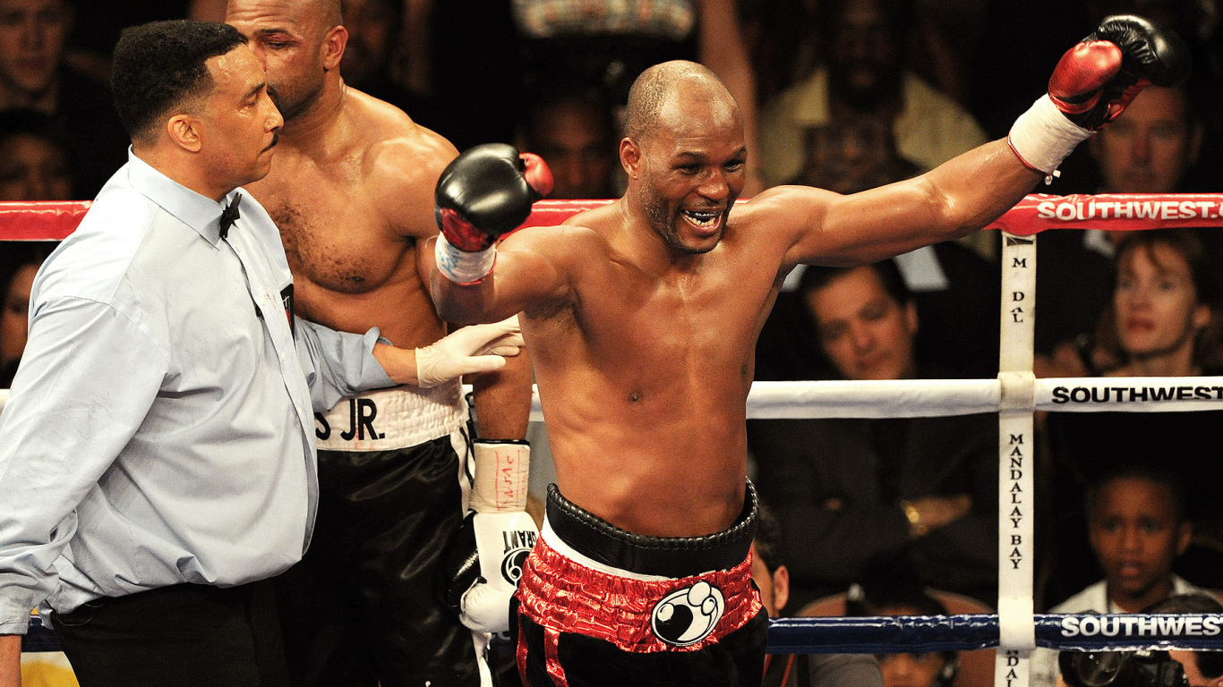 Знаменитый боксер Бернард Хопкинс