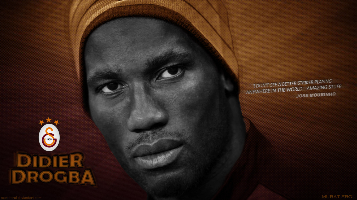 Галатасарай Дидье Дрогба в оранжевом