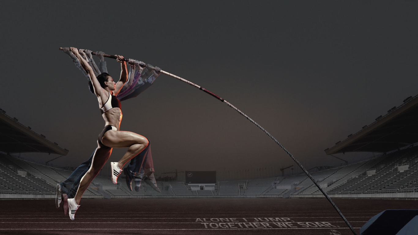 Девушка легкоатлетка