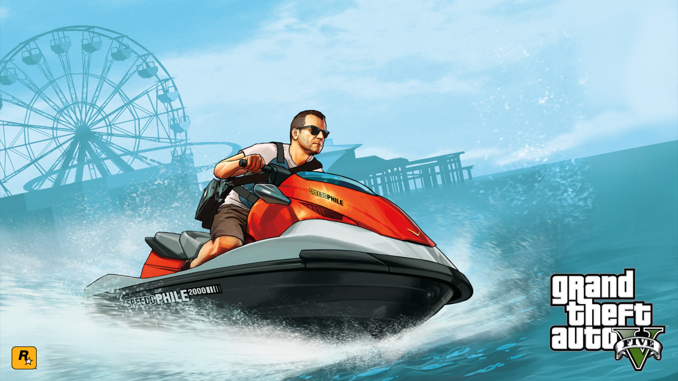 Grand Theft Auto V катер