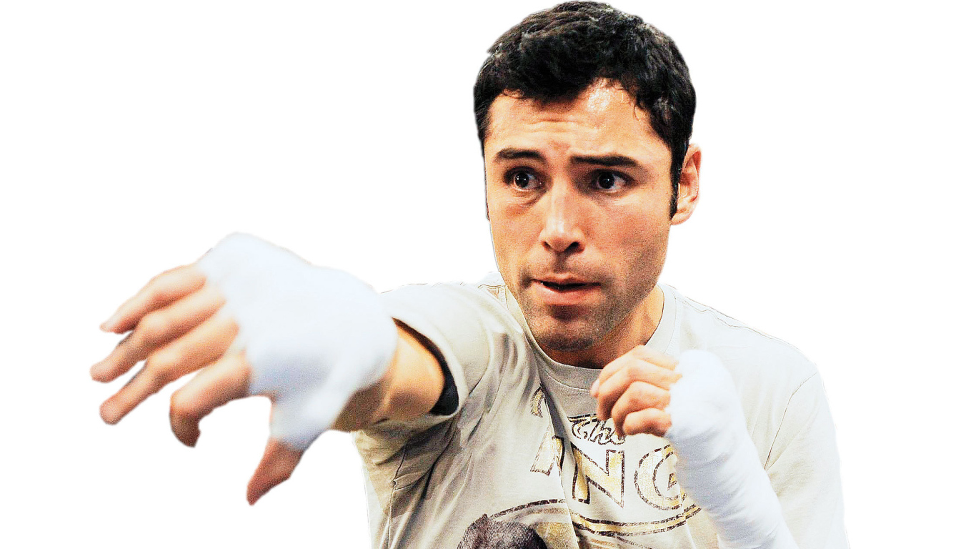 Легендарный боксер Оскар Дела Хойя