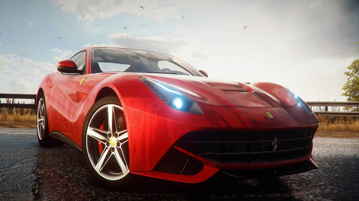 Need for Speed Rivals: красный Porsche