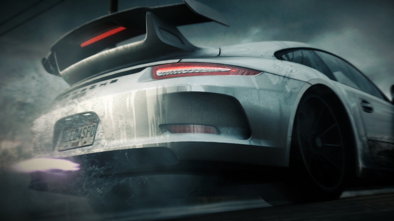 Need for Speed Rivals: белый Porsche