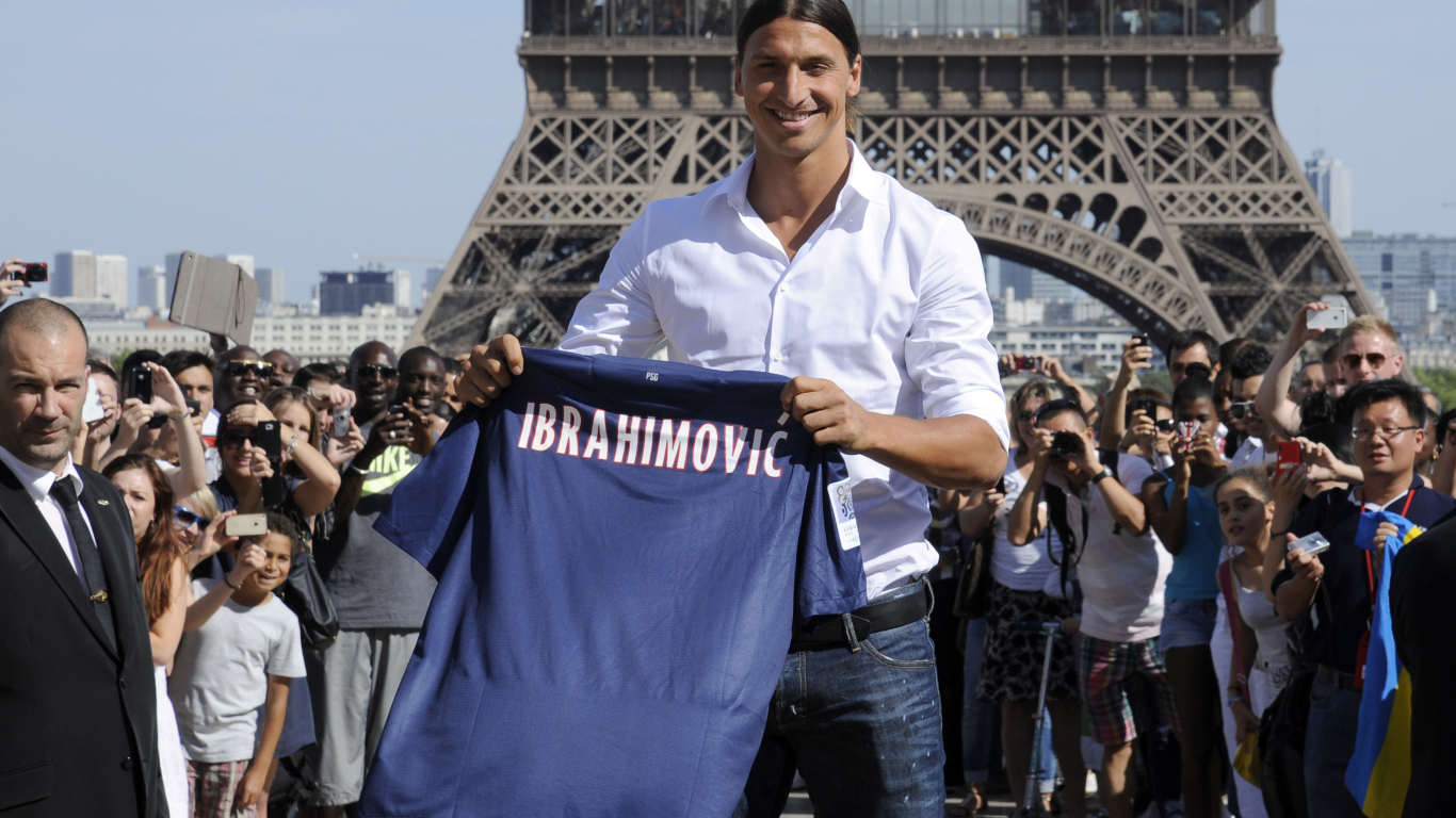 ПСЖ Златан Ибрагимович в Париже