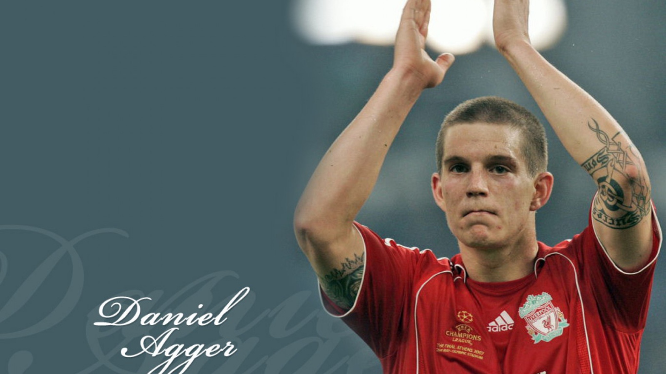 The best football player of Liverpool Daniel Agger